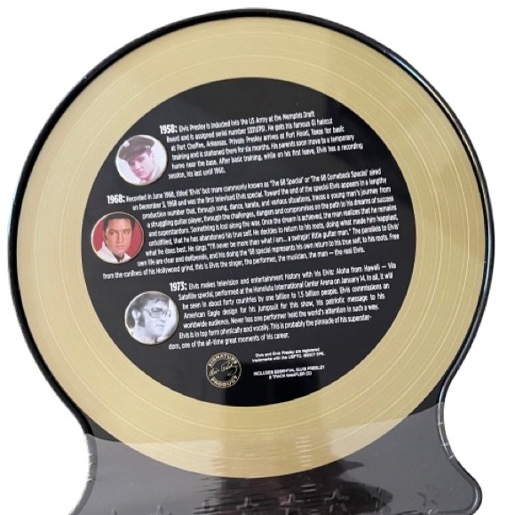 Elvis Presley Pez Dispenser 2007 Collector Set w/ Music CD Limited Edition. New! - Picture 4 of 6